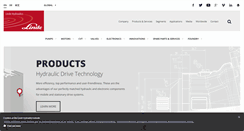Desktop Screenshot of linde-hydraulics.com